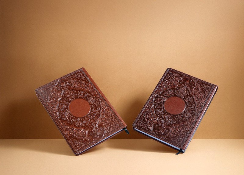 کد 35: سالنامه وزیری ترمو طرح گل و مرغ 