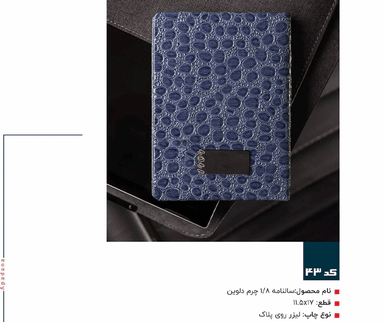 سالنامه ۱/۸ چرم دلوین